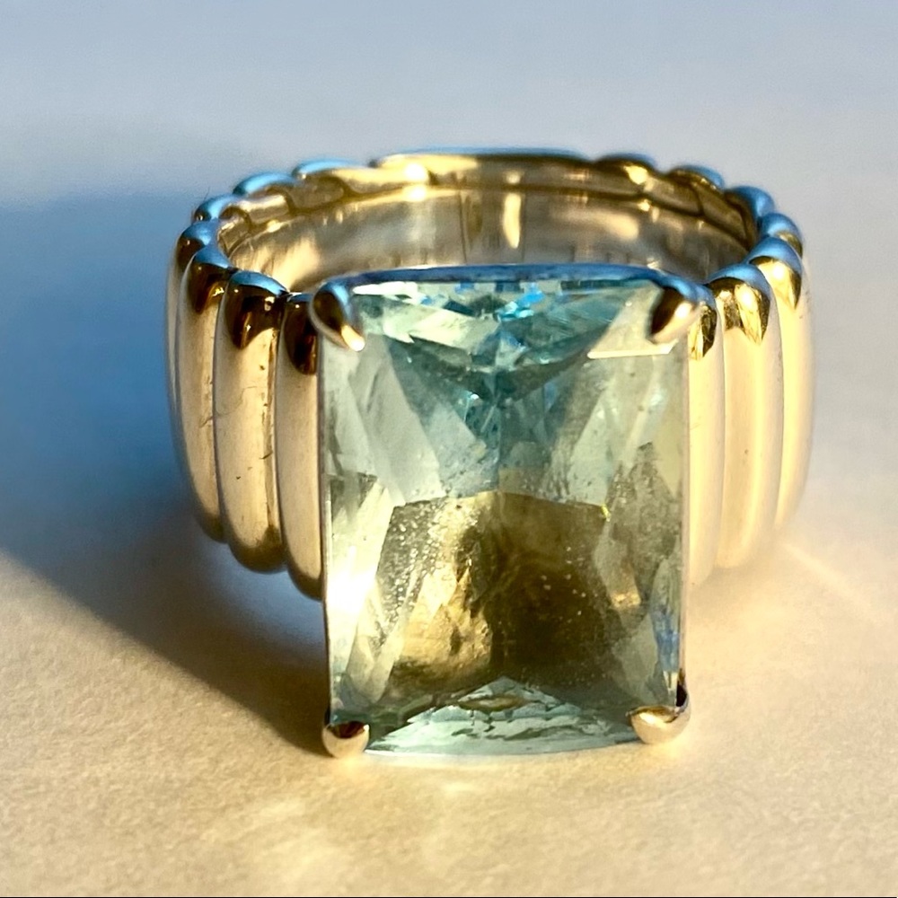 John Hardy Blue Topaz Ring